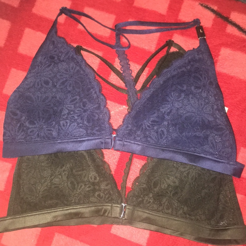 PINK bralets (set of 2)